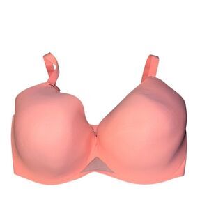 Soma Bodify Perfect Coverage T-Shirt Bra‎ 38H Pink Adjustable Straps